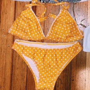 Yellow bikini set